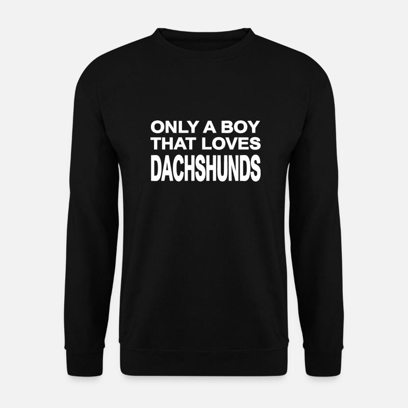 Dackel - Unisex Pullover - Schwarz