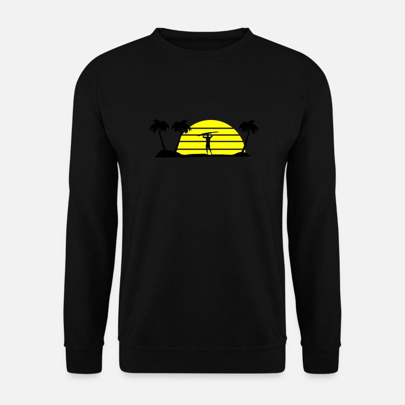 surfing - Unisex Sweatshirt - black