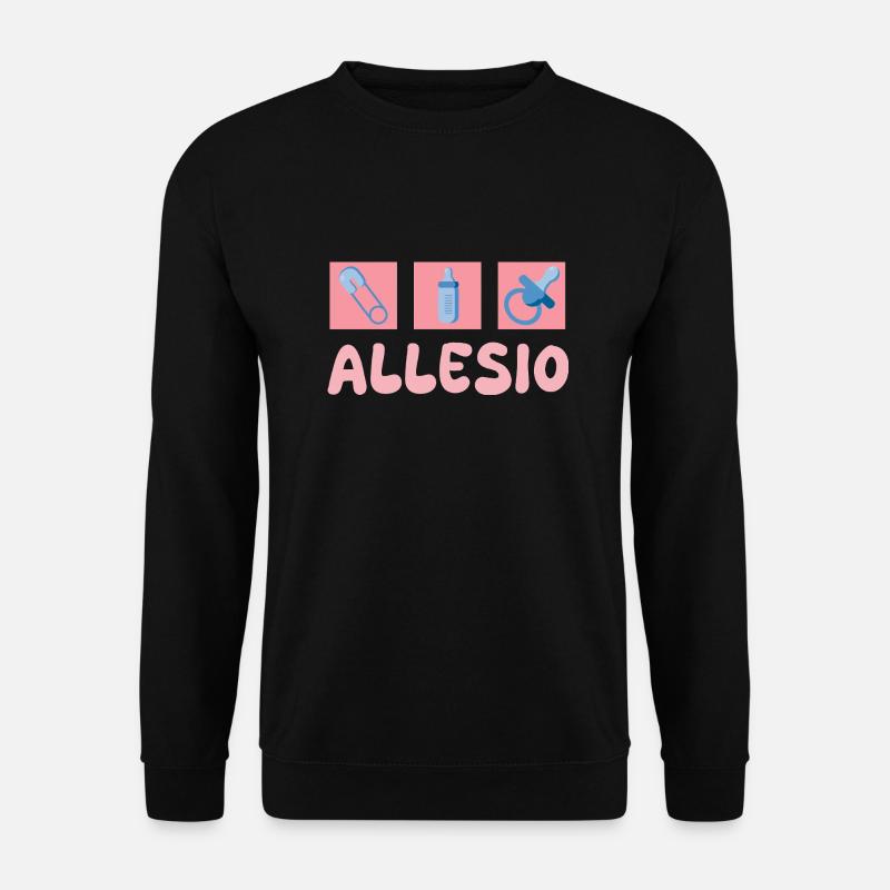 Schnuller Allesio - Unisex Pullover - Schwarz