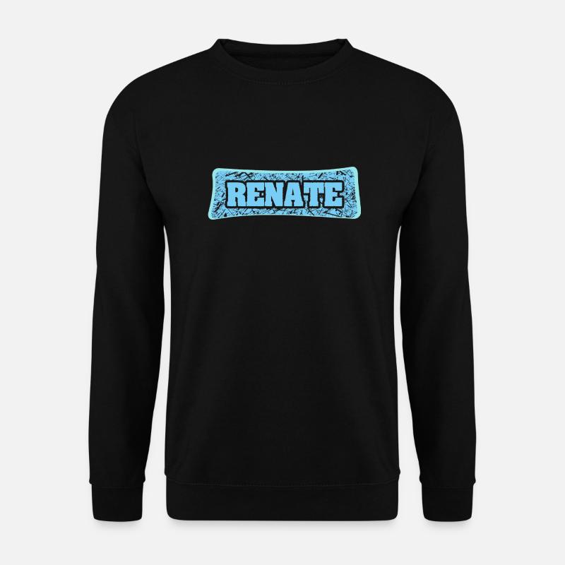Name Renate - Unisex Pullover - Schwarz