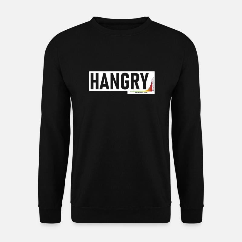 Hangry - Unisex Pullover - Schwarz