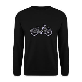 NSU Qickly - Unisex Pullover - Schwarz - Vorne - Alina (178cm) & Michal (187cm)