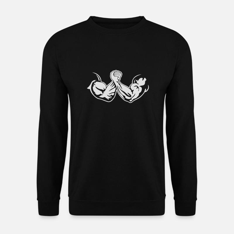 masterfitness_armdruecken - Unisex Sweatshirt - black