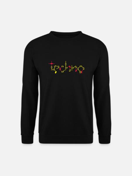 techno discjocky maximal electro hard beats bpm - Unisex Pullover - Schwarz