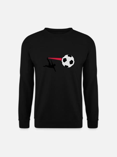 de soccer - Sweat-shirt Unisexe - noir