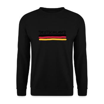 Allemagne - Sweat-shirt Unisexe - noir - Devant - Alina (178cm) & Michal (187cm)