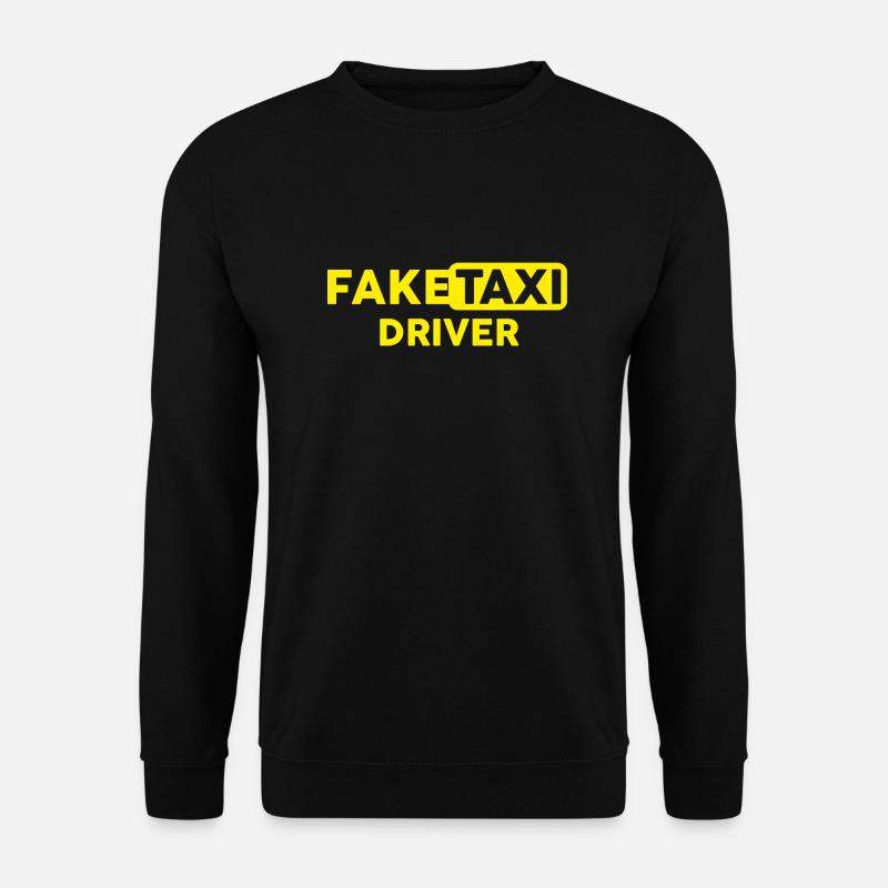 FAKETAXIDRIVER - Unisex Pullover - Schwarz