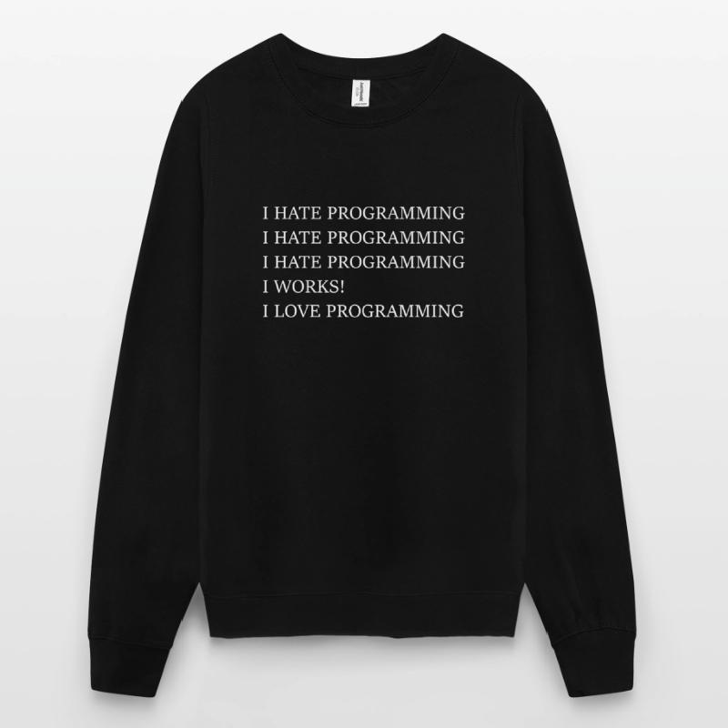 programming programming Unisex Sweatshirt