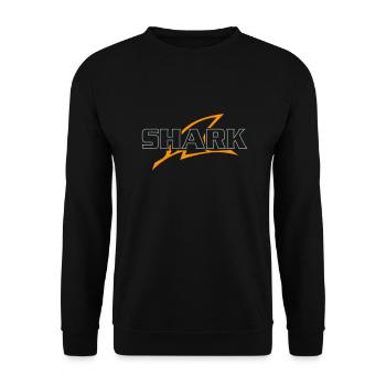 HAI - Unisex Pullover - Schwarz - Vorne - Alina (178cm) & Michal (187cm)