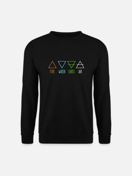 4 Elements - Unisex Sweatshirt - black