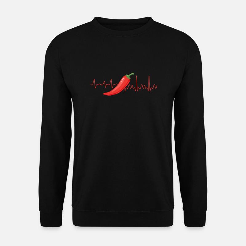 Chilischote - Unisex Pullover - Schwarz