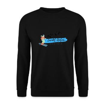 Sankt Anton - Unisex Pullover - Schwarz - Vorne - Alina (178cm) & Michal (187cm)
