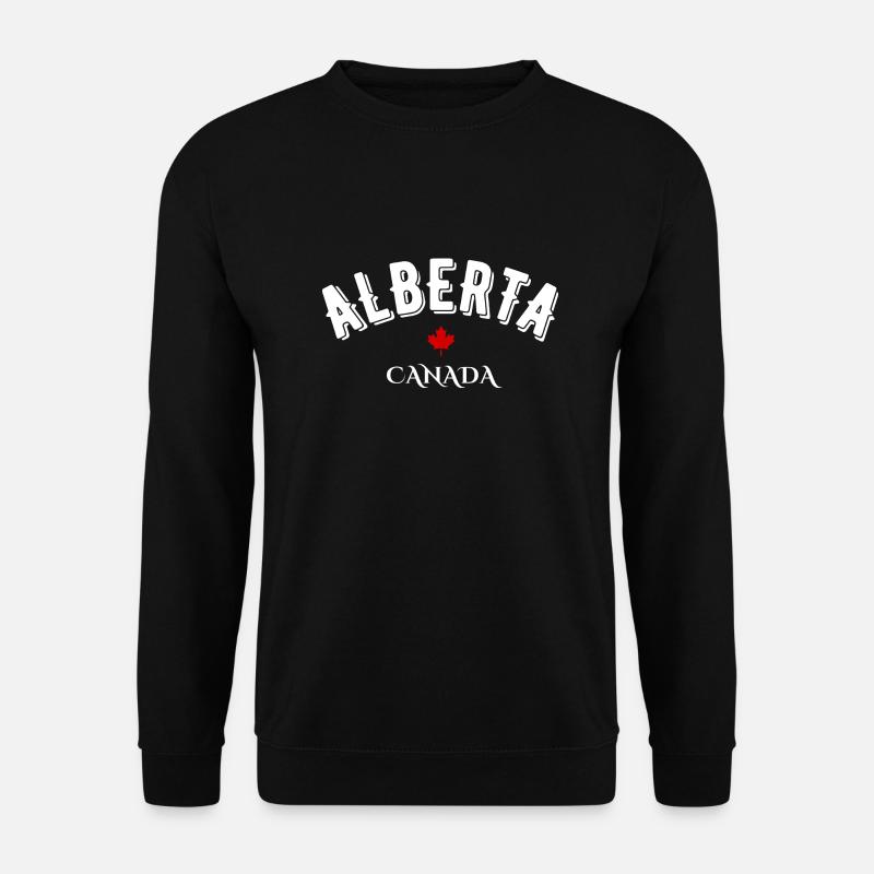 Alberta Kanada - Unisex Pullover - Schwarz