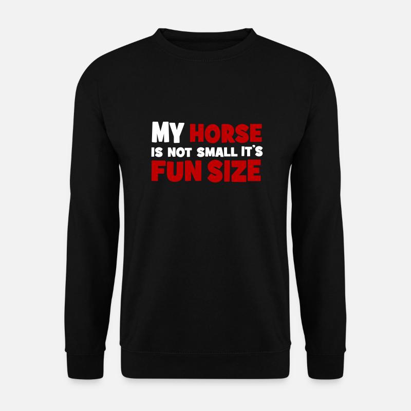 Pony - Unisex Pullover - Schwarz