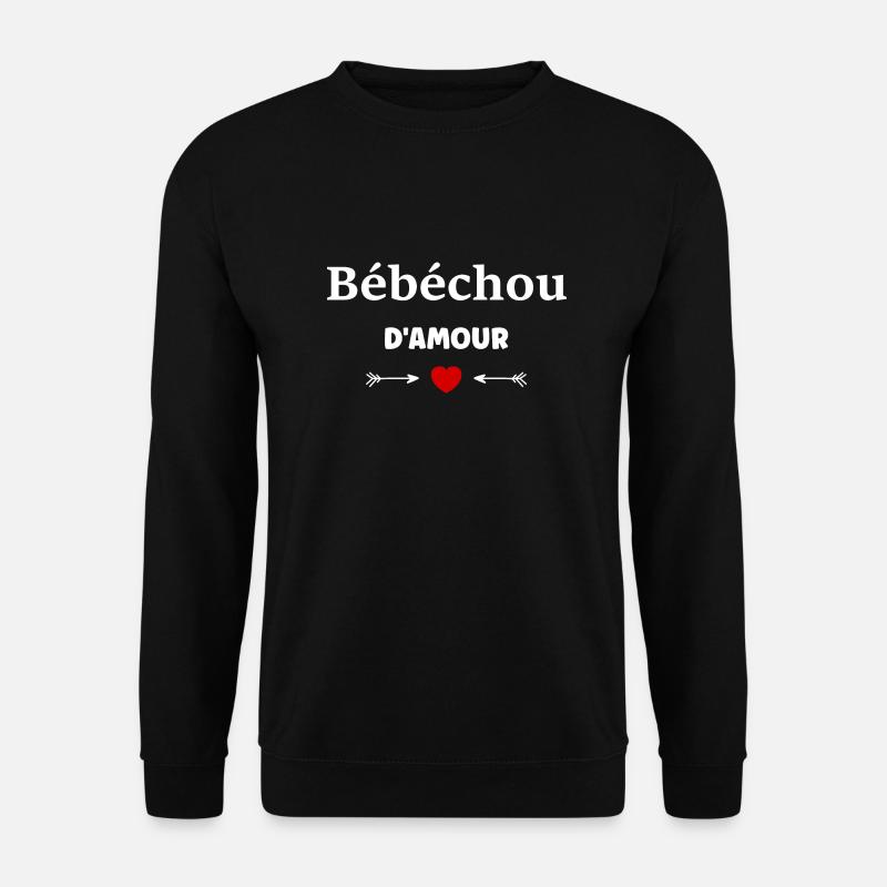 bébéchou d'amour - Sweat-shirt Unisexe - noir