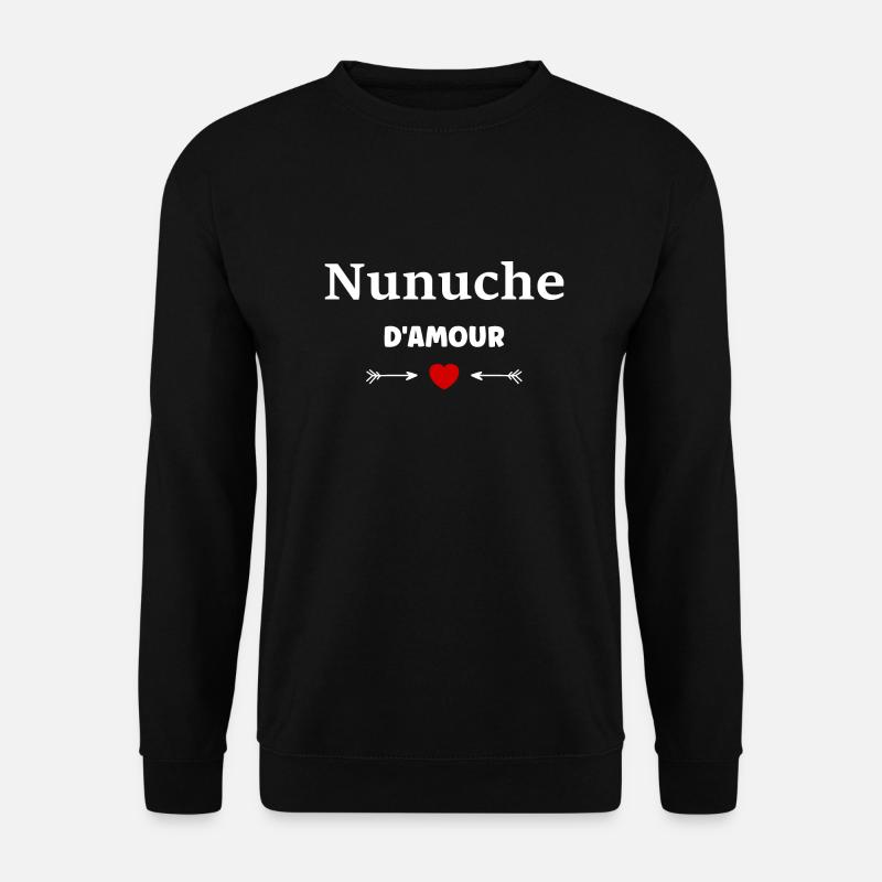 Nunuche d'amour - Sweat-shirt Unisexe - noir