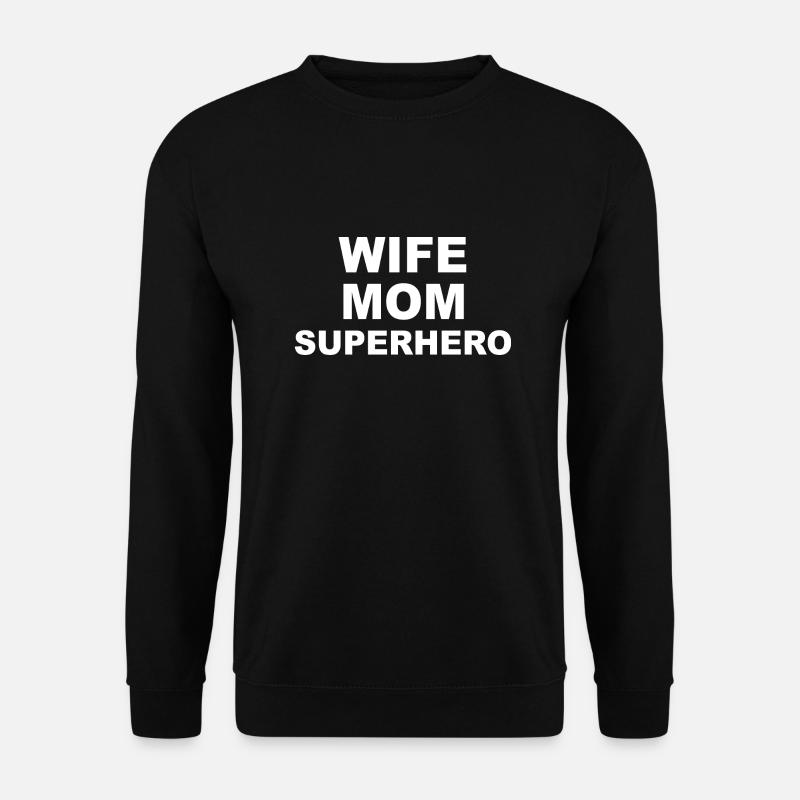 Mutter Spruch Geschenk Mama Muttertag - Unisex Pullover - Schwarz
