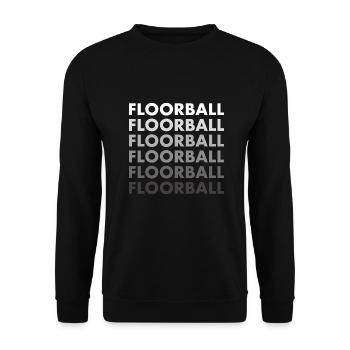 Sport Floorball - Unisex Pullover - Schwarz - Vorne - Alina (178cm) & Michal (187cm)