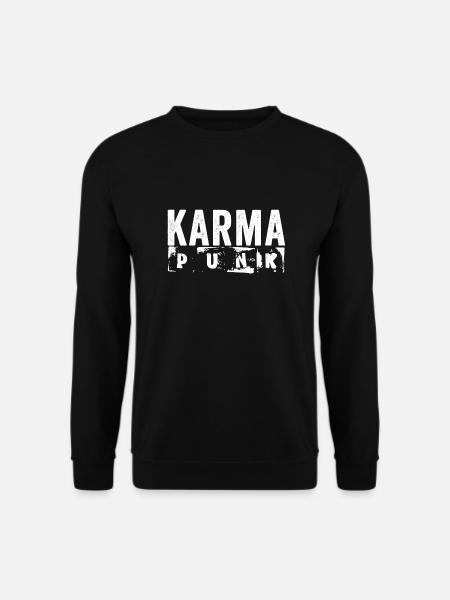 KarmaPUNK - Unisex Pullover - Schwarz