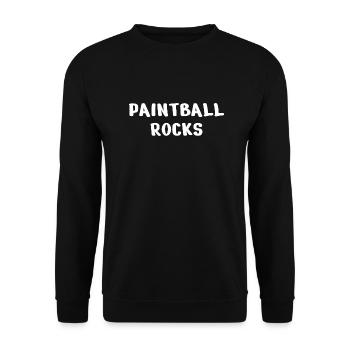 Paintball Airsoft - Sweat-shirt Unisexe - noir - Devant - Alina (178cm) & Michal (187cm)