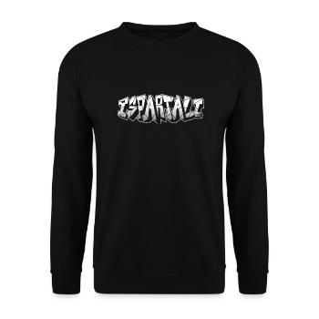 Ispartali - Unisex Pullover - Schwarz - Vorne - Alina (178cm) & Michal (187cm)