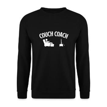 Coach Character Builder Attitude - Unisex Pullover - Schwarz - Vorne - Alina (178cm) & Michal (187cm)