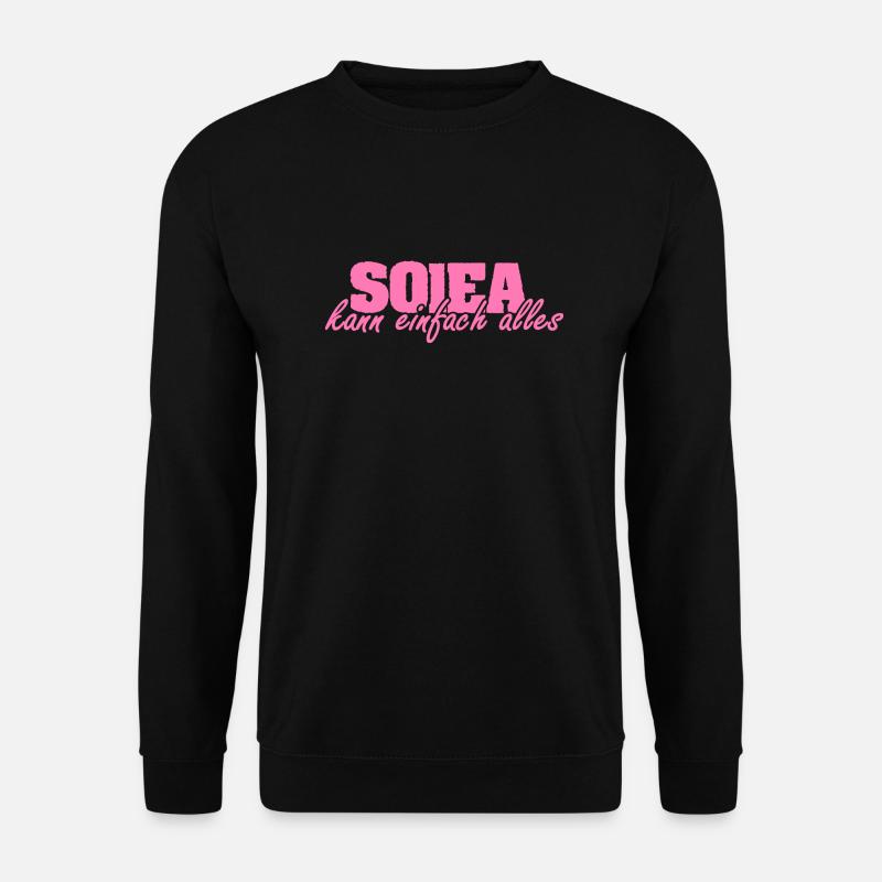 Mme Solea - Sweat-shirt Unisexe - noir
