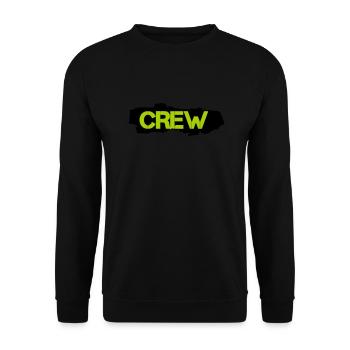 crew - Unisex Sweatshirt - black - Front - Alina (178cm) & Michal (187cm)