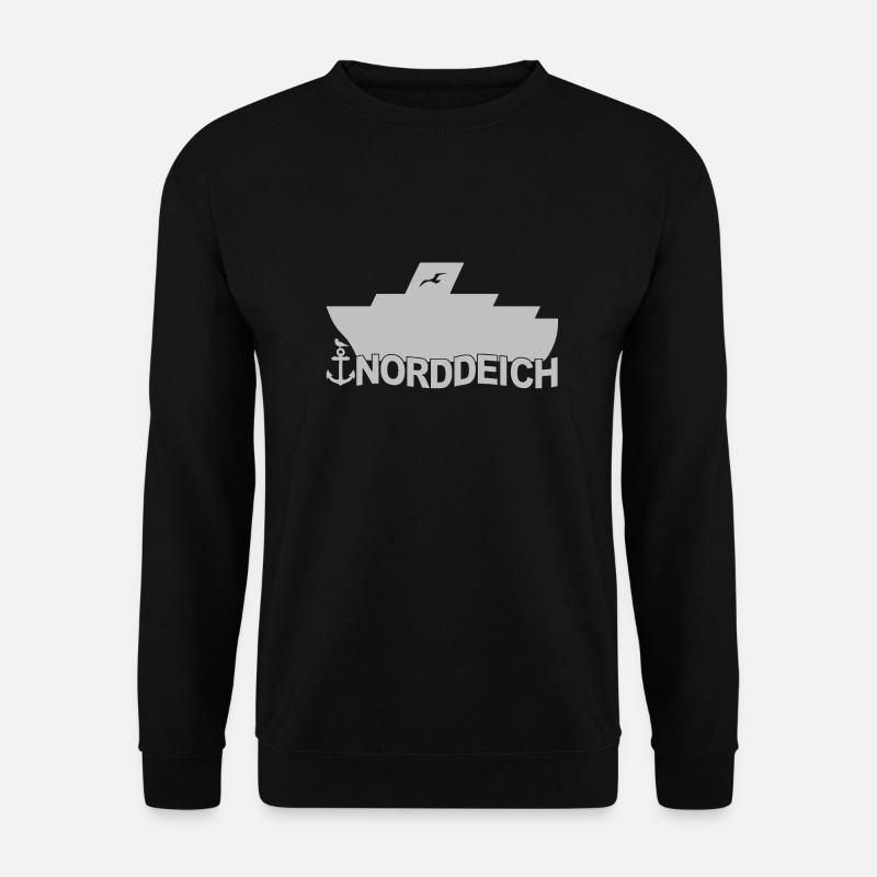 Ferry Norddeich Logo - Unisex Sweatshirt - black