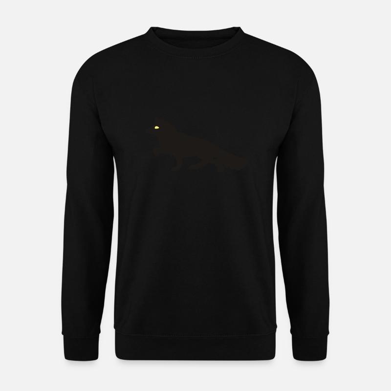 Fuchs - Unisex Pullover - Schwarz