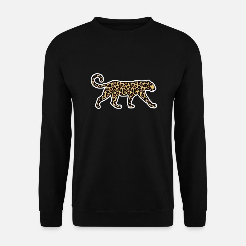 Leopard gift - Unisex Sweatshirt - black