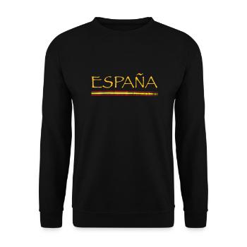 España - Unisex Pullover - Schwarz - Vorne - Alina (178cm) & Michal (187cm)