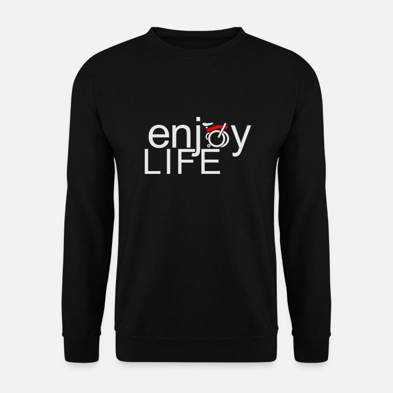 CHAINSTORY X Brompton Enjoy Life - Unisex Sweatshirt - black