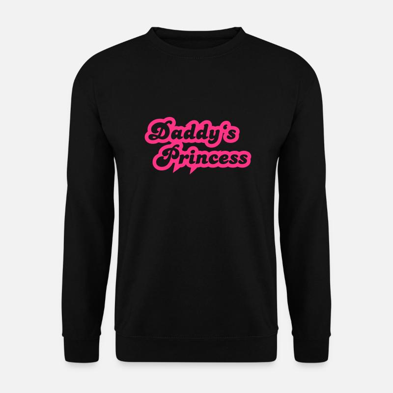 Daddy's princess - Unisex Sweatshirt - black