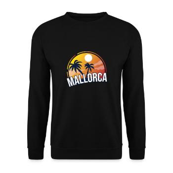 MALLORCA 3 - Sweat-shirt Unisexe - noir - Devant - Alina (178cm) & Michal (187cm)