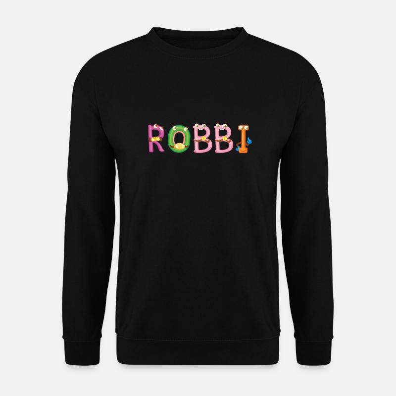 Robbi - Unisex Pullover - Schwarz