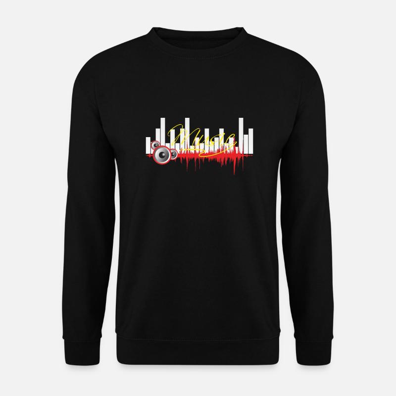 music - Unisex Pullover - Schwarz