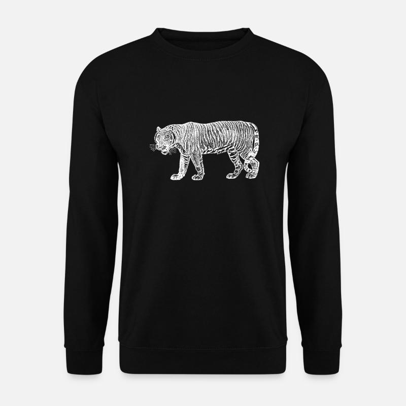 Tiger - Unisex Pullover - Schwarz