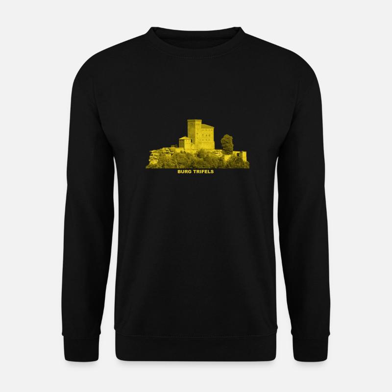 Trifels Burg Reichsburg Annweiler Pfälzer Wald - Unisex Pullover - Schwarz