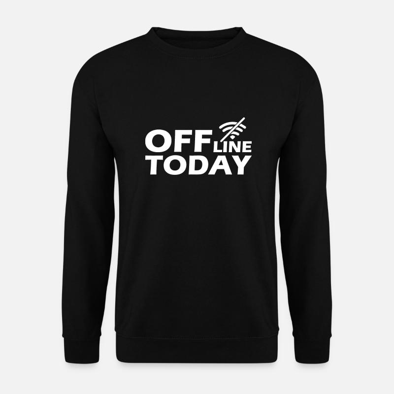 Offline today - Unisex Sweatshirt - black