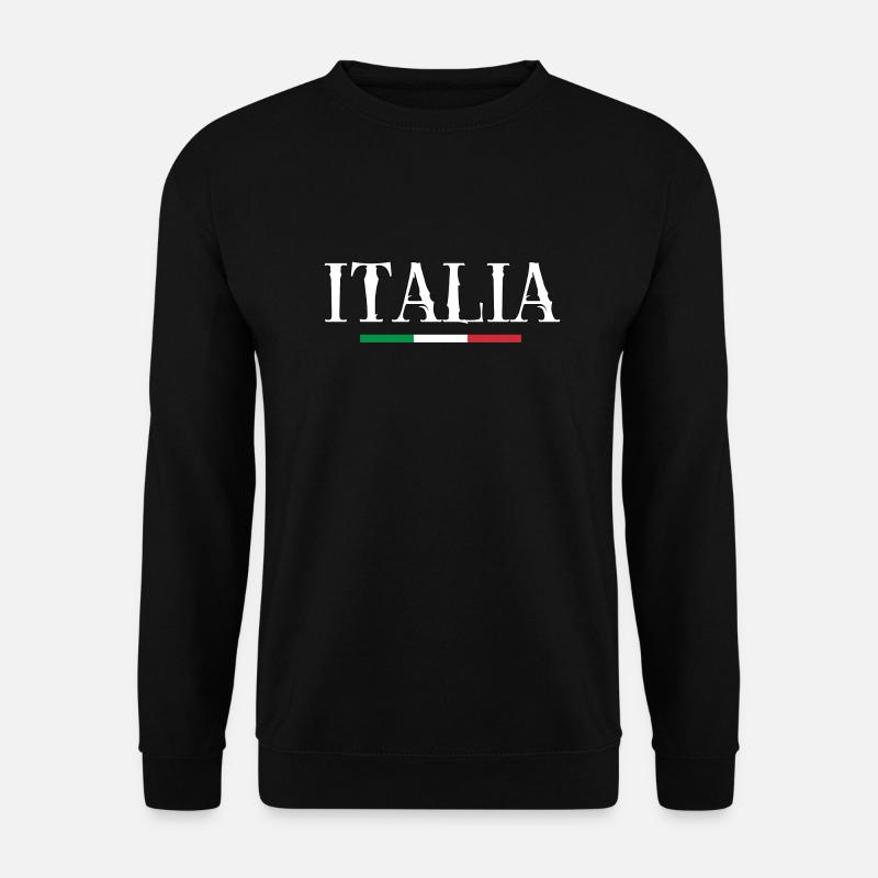 ITALIA! - Unisex Pullover - Schwarz