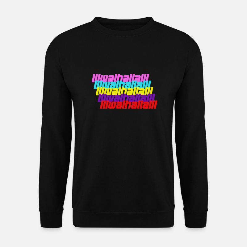 Walhalla - Unisex Pullover - Schwarz