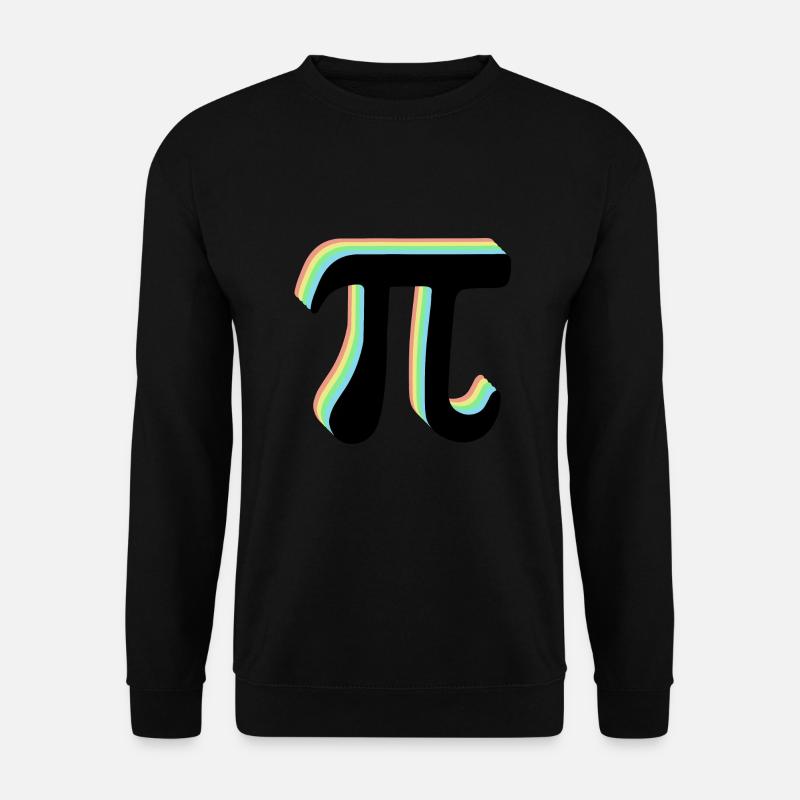 Math Pi symbol Pi - Unisex Sweatshirt - black