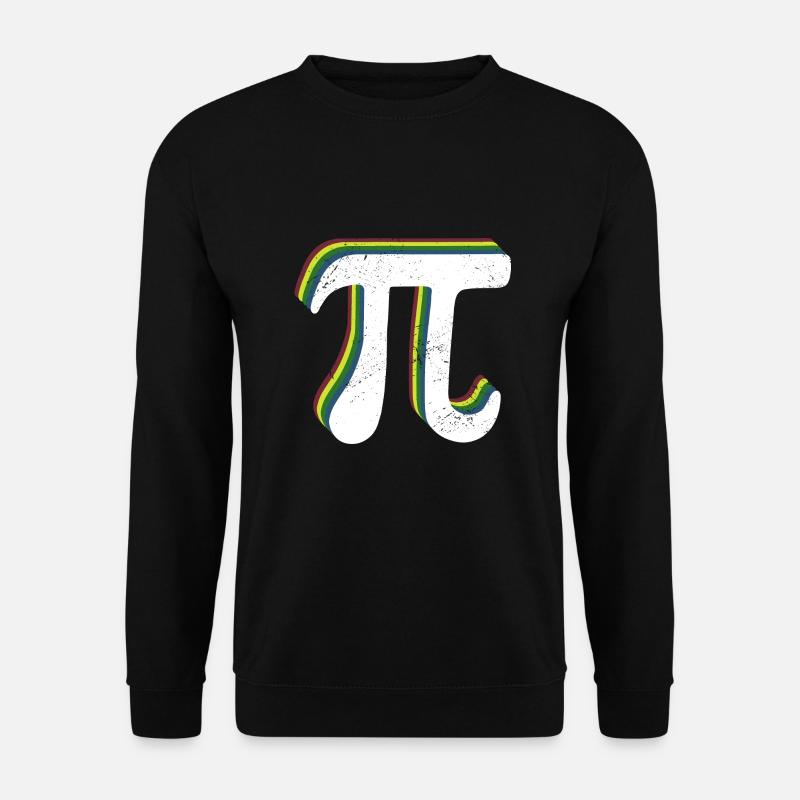 Math Pi symbol Pi - Unisex Sweatshirt - black