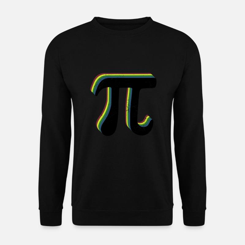 Math Pi symbol Pi - Unisex Sweatshirt - black
