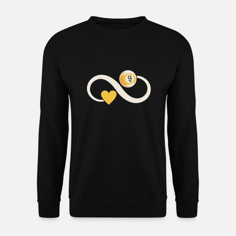Snooker Pool Billard - Unisex Pullover - Schwarz
