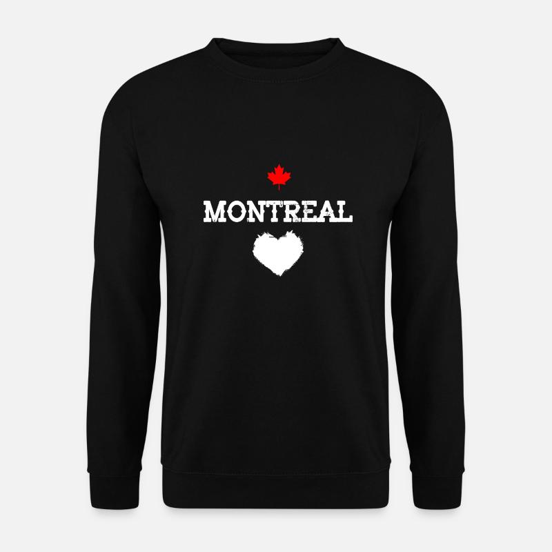 Montreal - Unisex Pullover - Schwarz