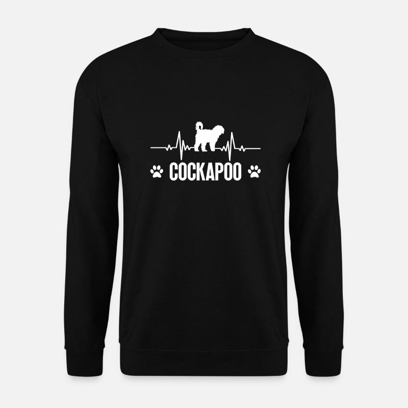 Cockapoo Dog - Unisex Sweatshirt - black