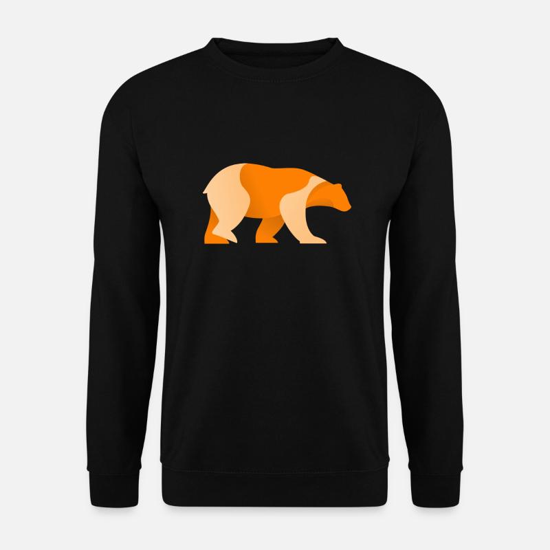 Bär Logo - Unisex Pullover - Schwarz