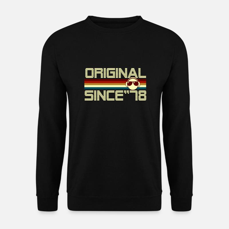 Seit 78 - Unisex Pullover - Schwarz